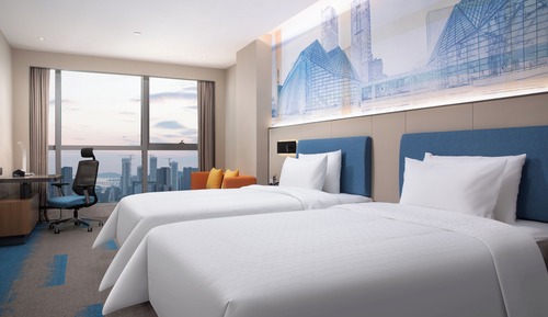 Superior-Zweibettzimmer, Stadtblick