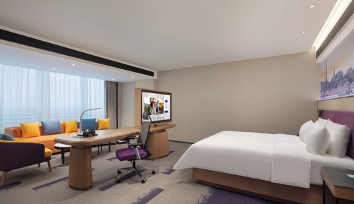 Business-Suite, Stadtblick