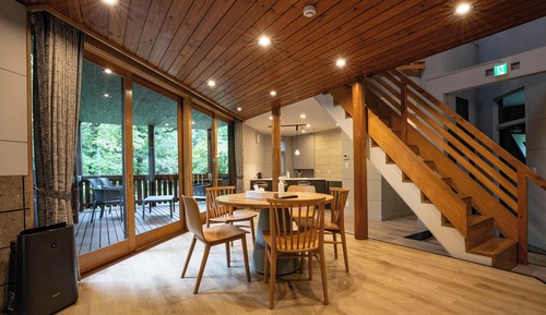 Premium-Ferienhaus, Nichtraucher, Bergblick (With Private Dog Park)