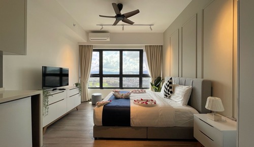 Signature-Apartment, Blick auf den Golfplatz