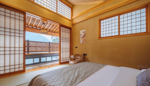 Deluxe-Suite, Balkon, Gartenblick
