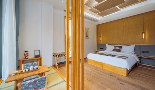 Comfort-Doppelzimmer, Balkon, Blick auf den Innenhof