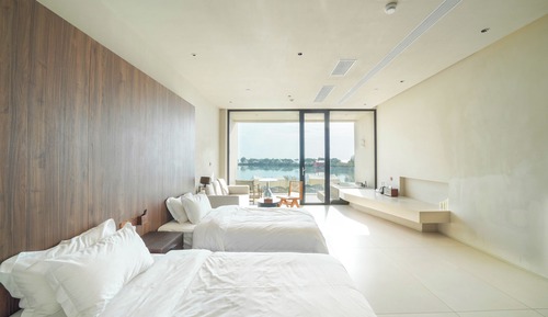 Comfort-Zweibettzimmer, Seeblick