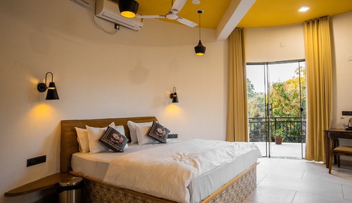 Luxury-Suite, Gartenblick