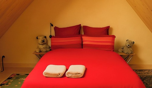 Comfort-Studio, 1 Doppelbett und Schlafsofa, Haustiere gestattet, Gartenblick
