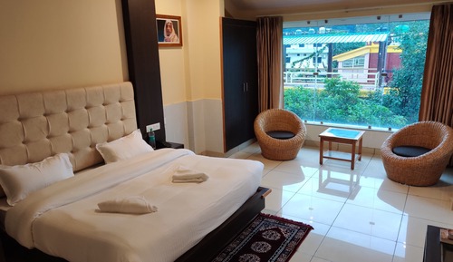 Familien-Doppelzimmer, Bergblick