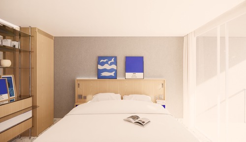Superior-Zimmer, 1 King-Bett, Balkon, Meerblick