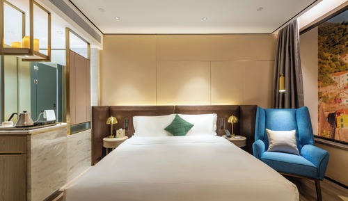 Business-Doppelzimmer, Stadtblick