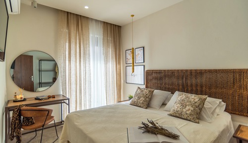 Comfort-Apartment, Gartenblick