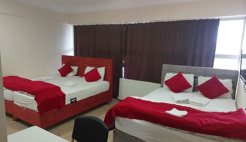 Familien-Vierbettzimmer, Stadtblick