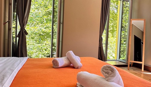 Standard-Doppel- oder -Zweibettzimmer, Bergblick