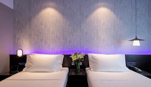 Deluxe-Zweibettzimmer, Nichtraucher, Stadtblick