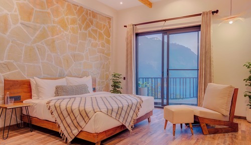 Exclusive-Doppelzimmer, Balkon, Bergblick