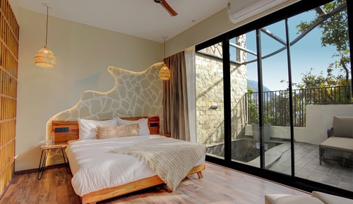 Luxury-Doppelzimmer, eigener Pool