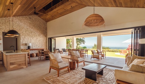 Luxury-Villa, Balkon, Meerblick