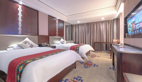Senior-Zweibettzimmer, Flussblick