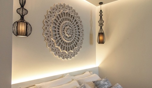 Superior-Studiosuite, Balkon, Poolblick