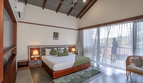 Deluxe-Doppelzimmer, Gartenblick