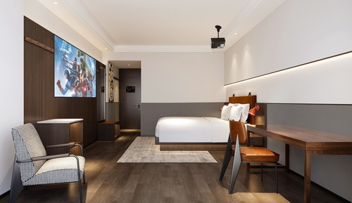Comfort-Doppelzimmer, Stadtblick