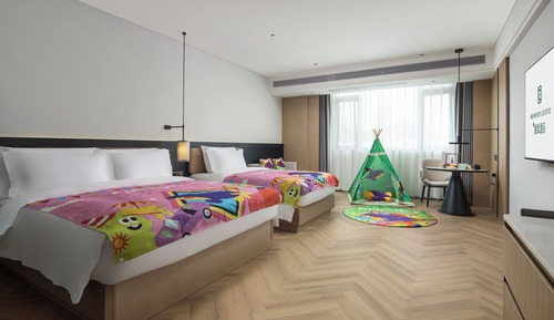 Familien-Doppelzimmer, Stadtblick