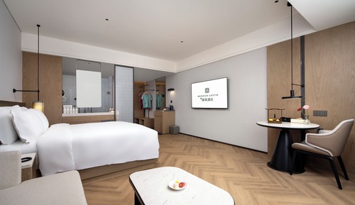 Business-Doppelzimmer, Stadtblick