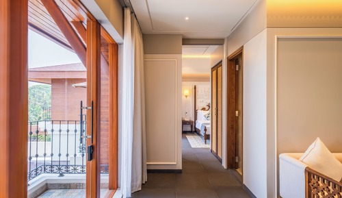 Superior-Studiosuite, Gartenblick
