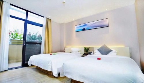 Superior-Doppel- oder -Zweibettzimmer, Stadtblick