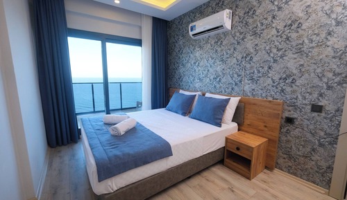 Standard-Doppelzimmer, 1 Schlafzimmer, Meerblick