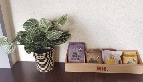 Familienstudio, Blick auf den Innenhof