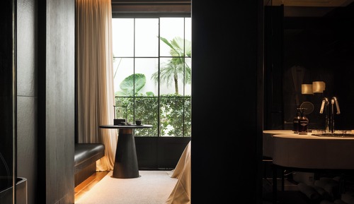 Comfort-Suite, Terrasse, Gartenblick