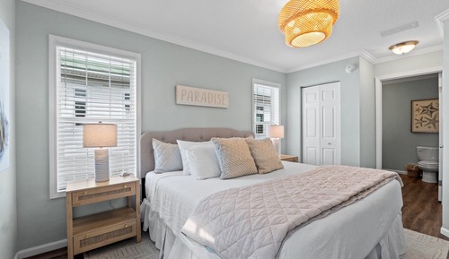 Ferienhaus, eingeschränkter Meerblick