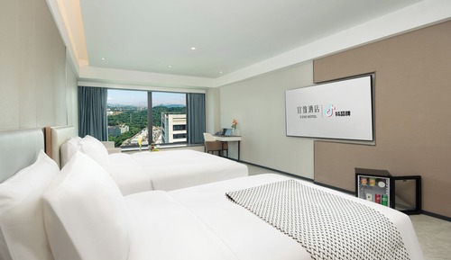 Doppelzimmer zur Einzelnutzung, Stadtblick