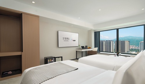 Luxury-Doppelzimmer zur Einzelnutzung, Stadtblick
