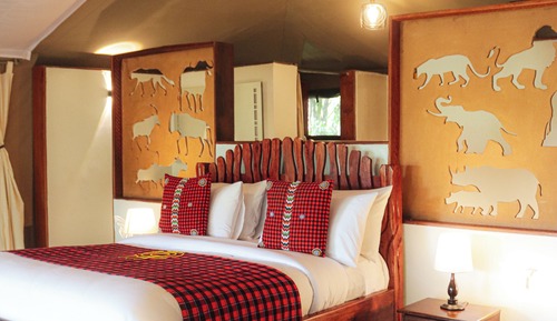 Executive-Zelt, Parkblick