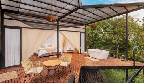 Panoramic-Suite, Balkon, Bergblick