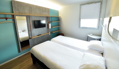 Zweibettzimmer, 2 Einzelbetten