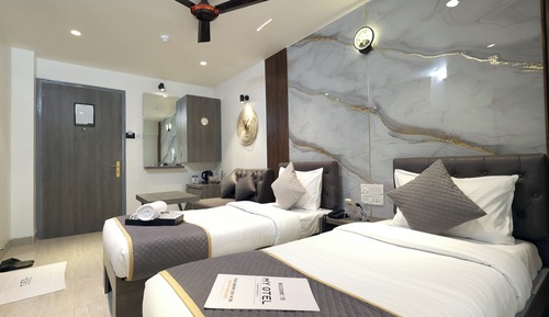 Business-Zweibettzimmer, Stadtblick