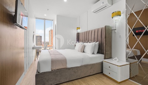 Apartment, 2 Schlafzimmer, Stadtblick