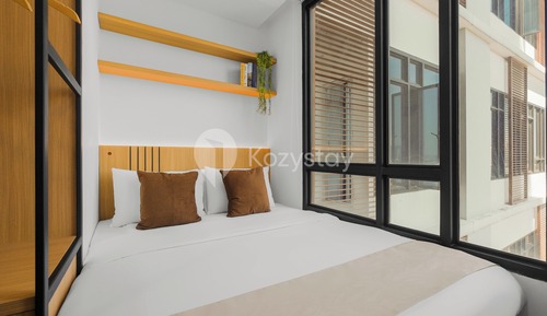 Apartment, 2 Schlafzimmer, Stadtblick