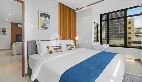 Apartment, 2 Schlafzimmer, Stadtblick