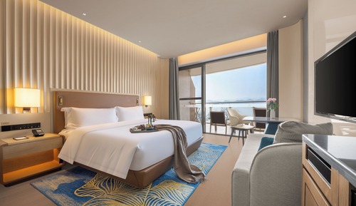 Deluxe-Einzelzimmer, 1 King-Bett, Seeblick