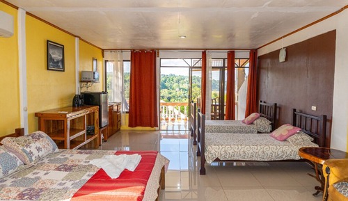 Superior-Vierbettzimmer, Balkon, Meerblick