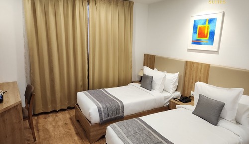 Deluxe-Doppel- oder -Zweibettzimmer