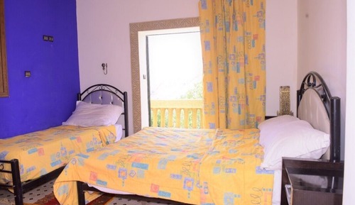 Familien-Dreibettzimmer, Gartenblick