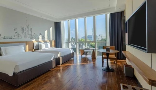 Executive-Doppelzimmer, Gartenblick