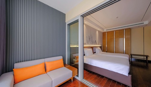 Luxury-Suite, Gartenblick