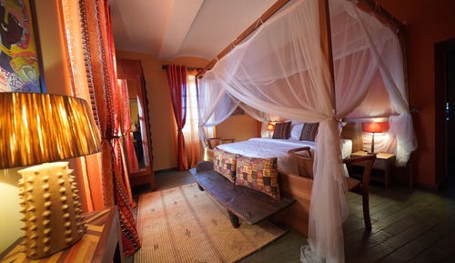Luxury-Suite, 1 Queen-Bett und Schlafsofa, Talblick