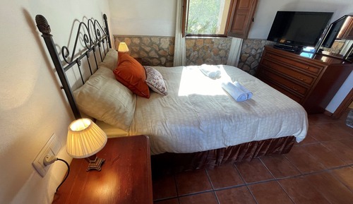 Superior-Doppelzimmer, Terrasse, Bergblick