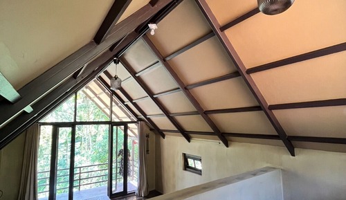 Familien-Ferienhaus, Balkon, Gartenblick