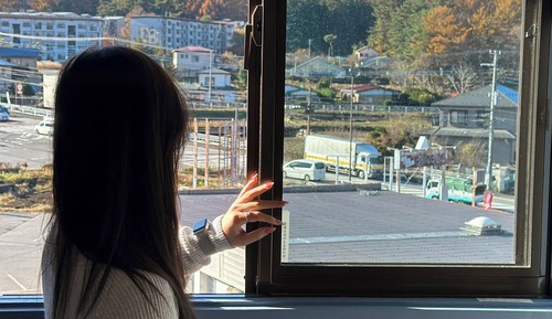 Dreibettzimmer, Bergblick